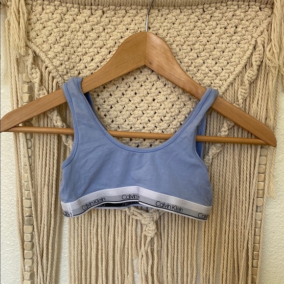 Calvin Klein Blue & pink  Bralette bundle - Picture 1 of 4